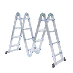 Akrobat-Aluminyum-Merdiven-Kanat-4.7-Metre-4x4-Basamak Akrobat Alüminyum Merdiven Kanat 4.7 Metre 4x4 Basamak