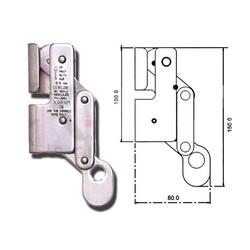 Celik-Halat-Tutucu-Mekanizma-8-mm-Karam-KK-02 Çelik Halat Tutucu Mekanizma 8 mm Karam KK 02
