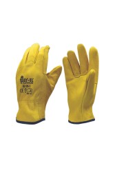 Deri-Is-Eldiveni-Sari-Kokusuz-10-Numara Deri İş Eldiveni Sarı Kokusuz 10 Numara