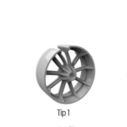 Fore-Kazik-Tipi-Paspayi-50mm-O8-12-150-Adet Fore Kazık Tipi Paspayı 50mm Ø8-12 150 Adet