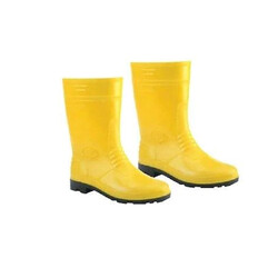 Gezer-Sari-Kisa-Cizme-Lastik-No40 Gezer Sarı Kısa Çizme Lastik No:40