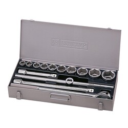 Izeltas-34-Alti-Kose-Lokma-Anahtar-Takimi-14-Parca İzeltaş 3/4'' Altı Köşe Lokma Anahtar Takımı 14 Parça