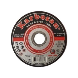 Karbosan-Inox-Kesici-Tas-Thinline-Paslanmaz-115X1.0X22.23 Karbosan İnox Kesici Taş Thinline Paslanmaz 115X1.0X22.23