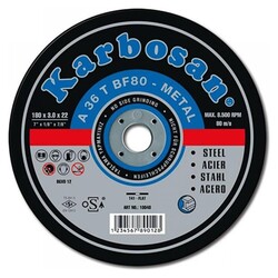 Karbosan-Metal-Kesme-Tasi-230X3.0X22.23 Karbosan Metal Kesme Taşı 230X3.0X22.23