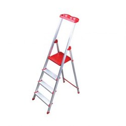 Merdiven-Aluminyum-21-Basamakli Merdiven Alüminyum 2+1 Basamaklı