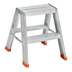 Merdiven-Kanat-Cift-Tarafli-Aluminyum-Eko-22-Basamakli Merdiven Kanat Çift Taraflı Alüminyum Eko 2+2 Basamaklı