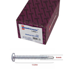 Meridyen-YSB-Matkap-Uclu-Vida-42X25-1000-Adet Meridyen YSB Matkap Uçlu Vida 4