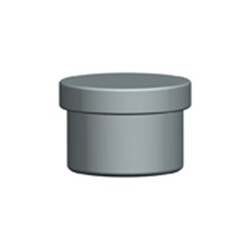 PVC-Boru-Kor-Tapa-110mm-Mufsuz PVC Boru Kör Tapa 110mm Mufsuz