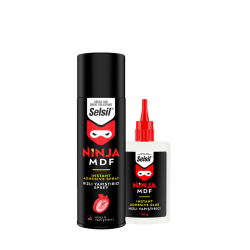 Selsil-Ninja-Mdf-Hizli-Yapistirici-200-ml-50-gr Selsil Ninja Mdf Hızlı Yapıştırıcı 200 ml + 50 gr