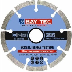 Soketli-Elmas-Testere-115-x-22-23mm Soketli Elmas Testere 115 x 22-23mm