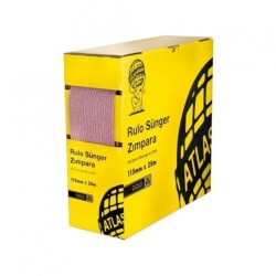 Sunger-Serit-Zimpara-180-Kum-25-mt-Atlas Sünger Şerit Zımpara 180 Kum 25 mt Atlas