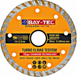 Turbo-Elmas-Testere-115-x-22-23mm Turbo Elmas Testere 115 x 22-23mm