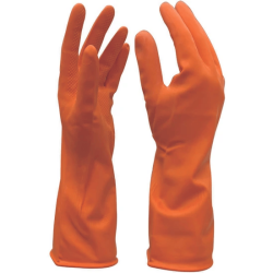 Usta-Isi-Turuncu-Kaucuk-Eldiven-XL Usta İşi Turuncu Kauçuk Eldiven XL