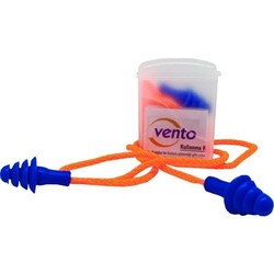 Vento-Cam-Tipi-Kulak-Tikaci-Kordonlu-Kutulu-25dB-50-Adet Vento Çam Tipi Kulak Tıkacı Kordonlu Kutulu 25dB 50 Adet